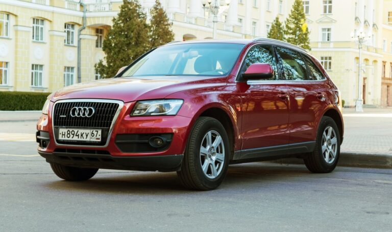 Audi Q5 on the street