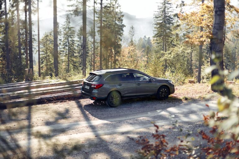 Subaru Outback on the street