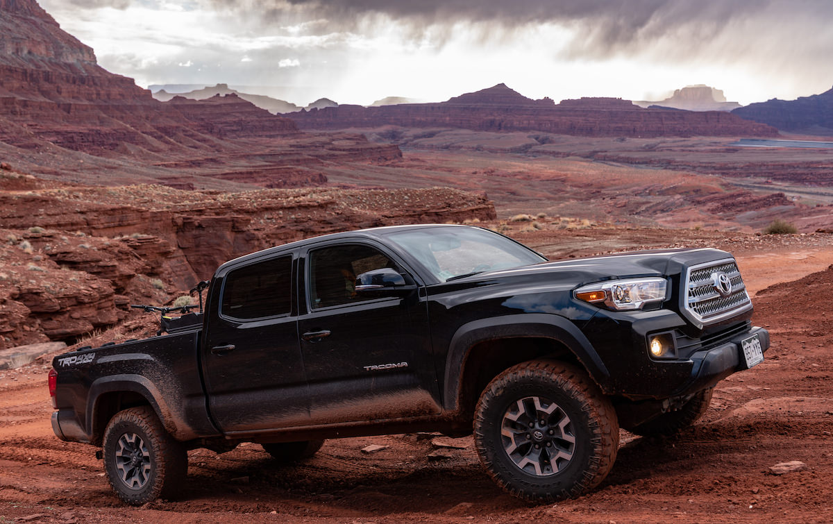 A Toyota Tacoma Pickup Truck.