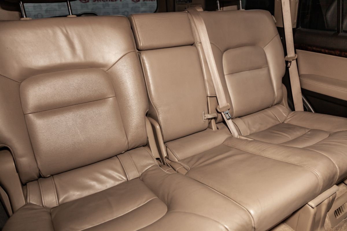 Interior view of toyota 4runner spacing and seating.