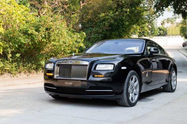 Drive a 2014 model Rolls-Royce Wraith Top Class Sedan.