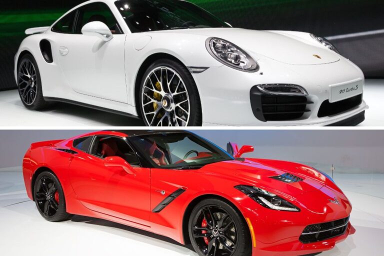 Porsche 911 vs Corvette Stingray