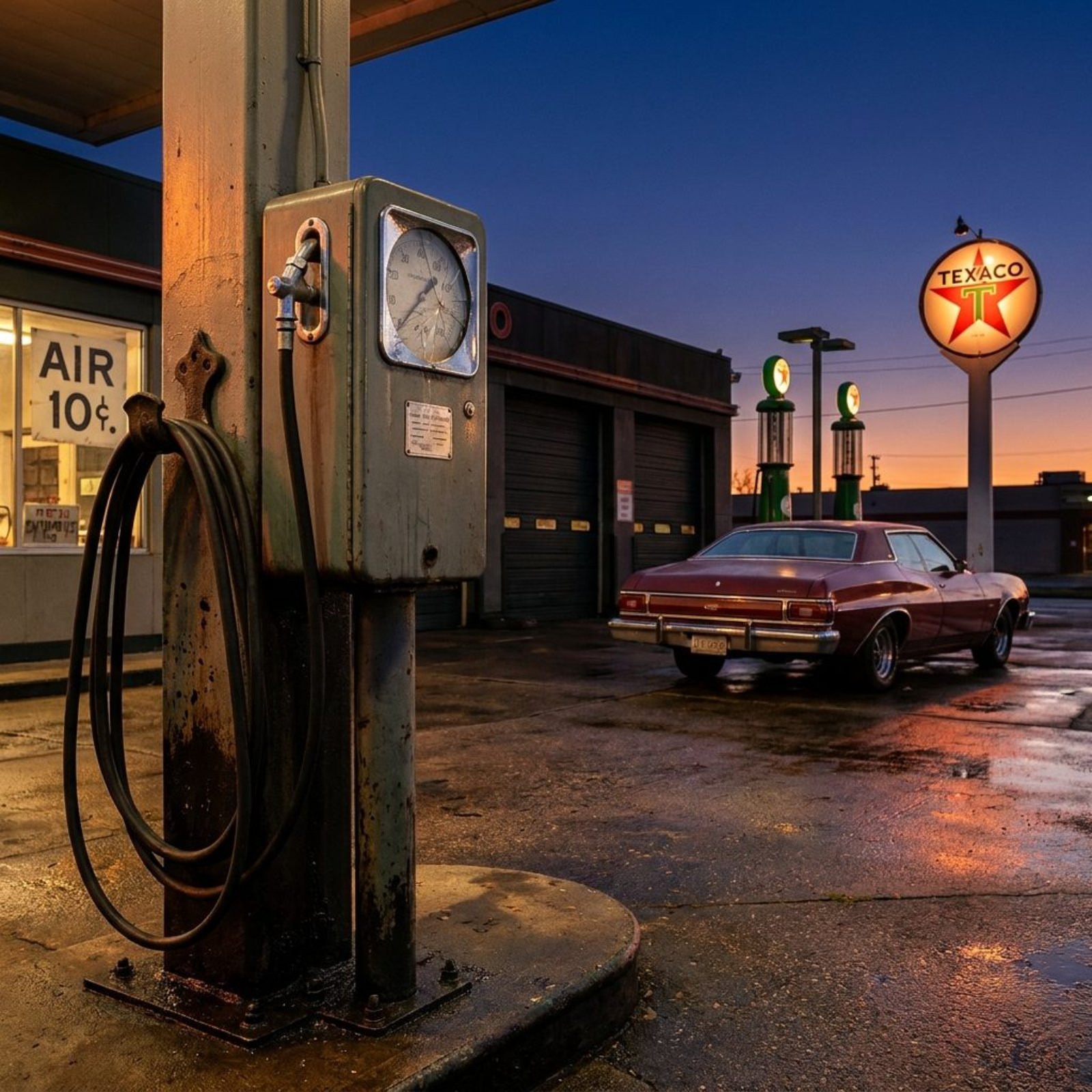 21 Things That Made a 1970s Full-Service Gas Station Feel Like the Heart of Every Small Town
