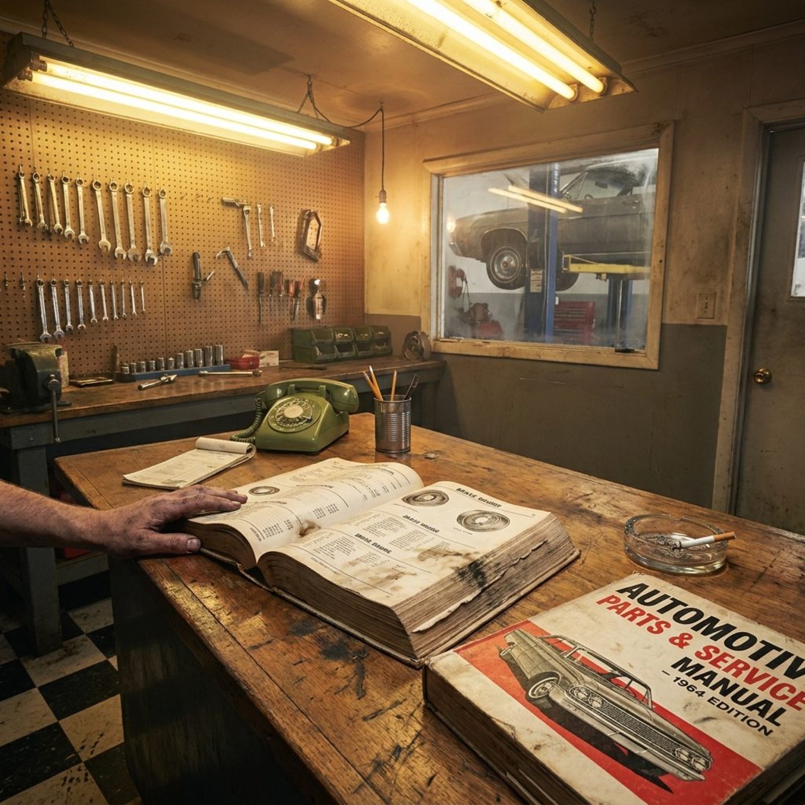 31 Things You'd See at a 1960s Neighborhood Mechanic Shop That Have Completely Disappeared