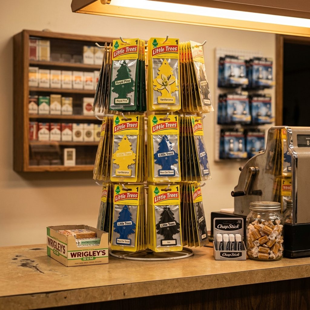 The Air Freshener Display That Smelled Like a Pine Forest Had an Argument With a Chemical Plant