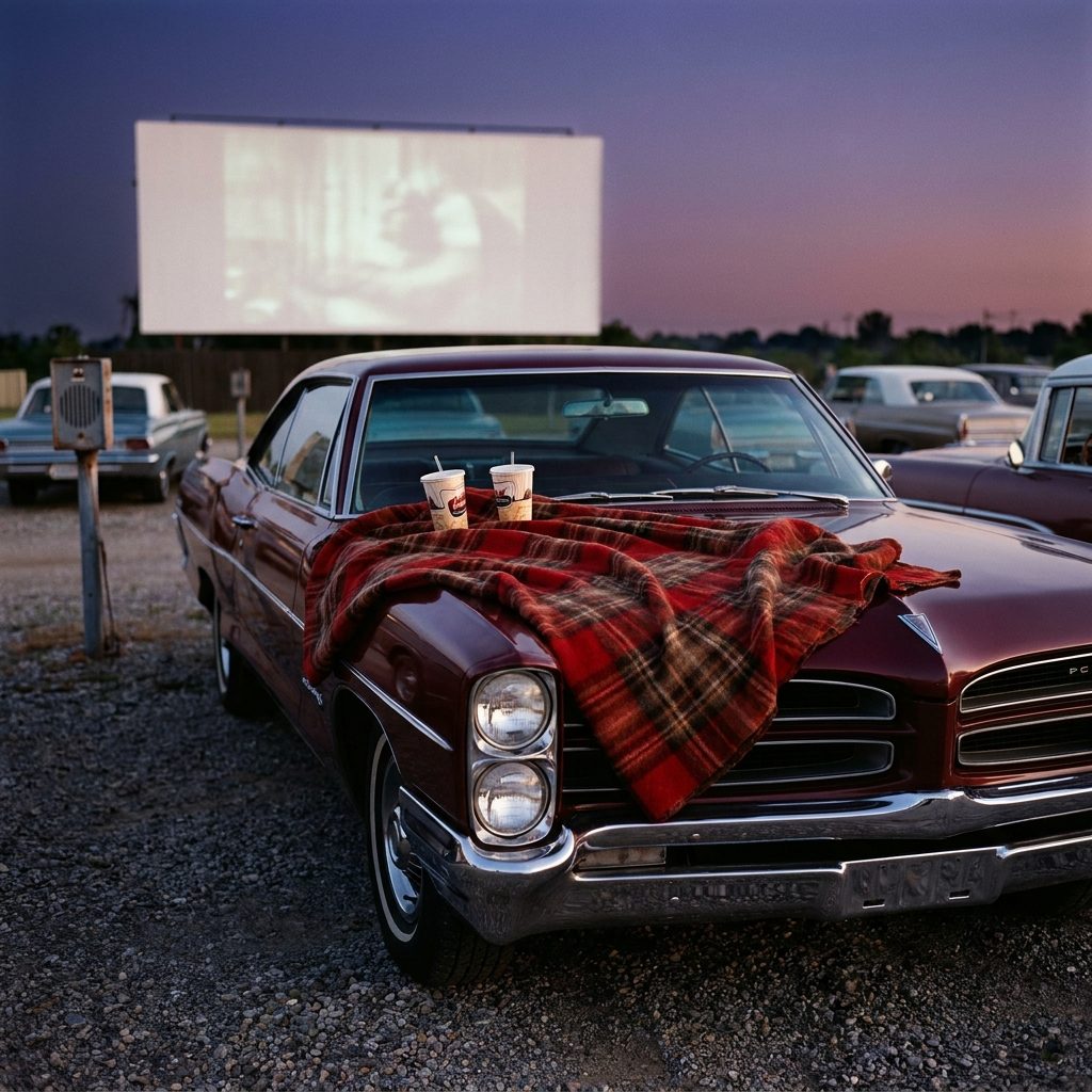 The Blanket Spread Across the Hood of the Car Because the Metal Was Still Warm From the Drive Over