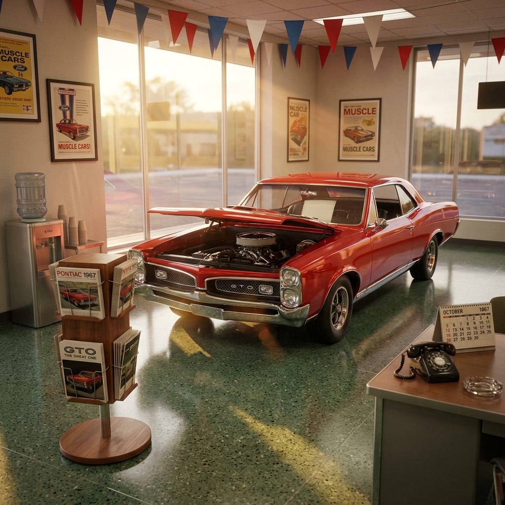 The Dealer Showroom Where the Salesman Let a Teenager Sit Behind the Wheel Just to Hear the Engine Turn Over
