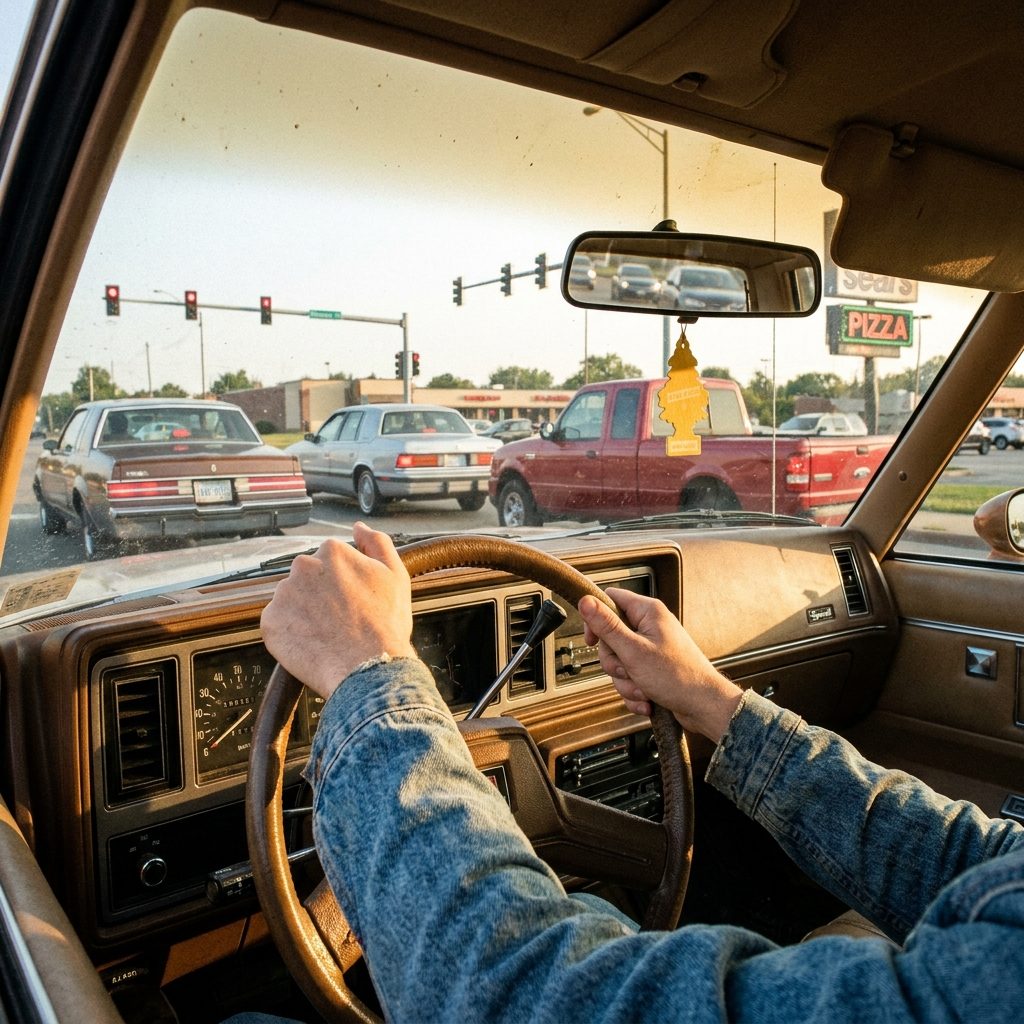 The First Time You Drove on an Actual Road With Actual Other Cars and Actual Other People Who Did Not Know You Were Terrified