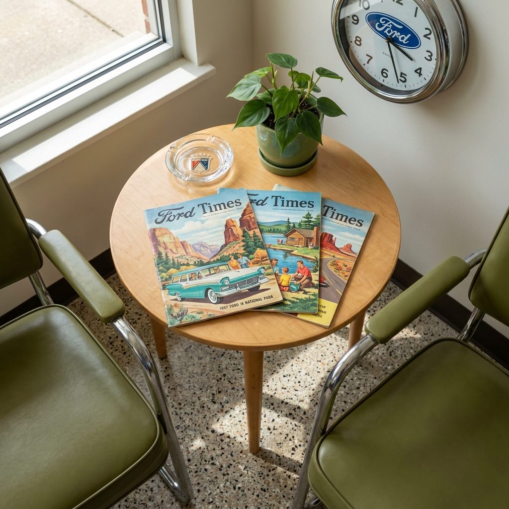 The Ford Times Magazine on the Waiting-Room Table That Made You Want to Drive to Yellowstone