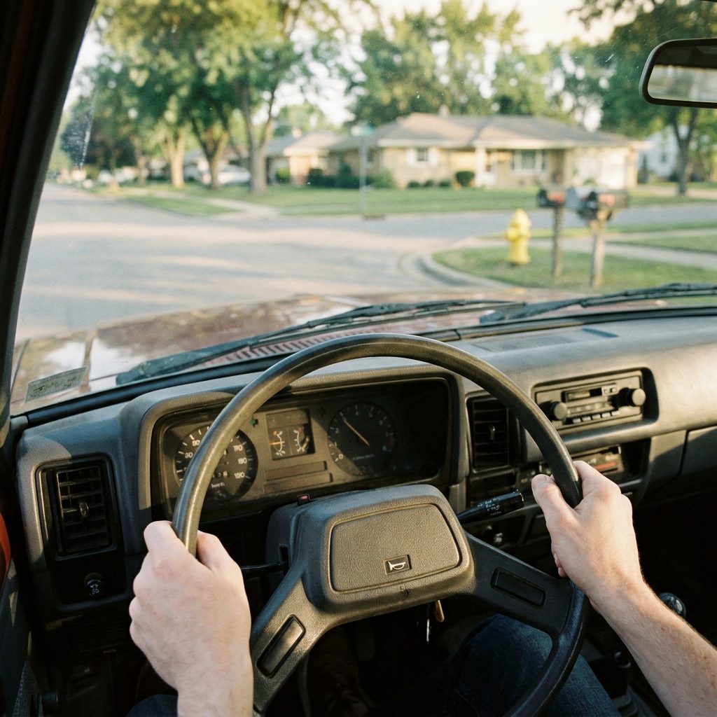 The Hand-Over-Hand Steering Technique the Instructor Drilled Into You Like a Religion