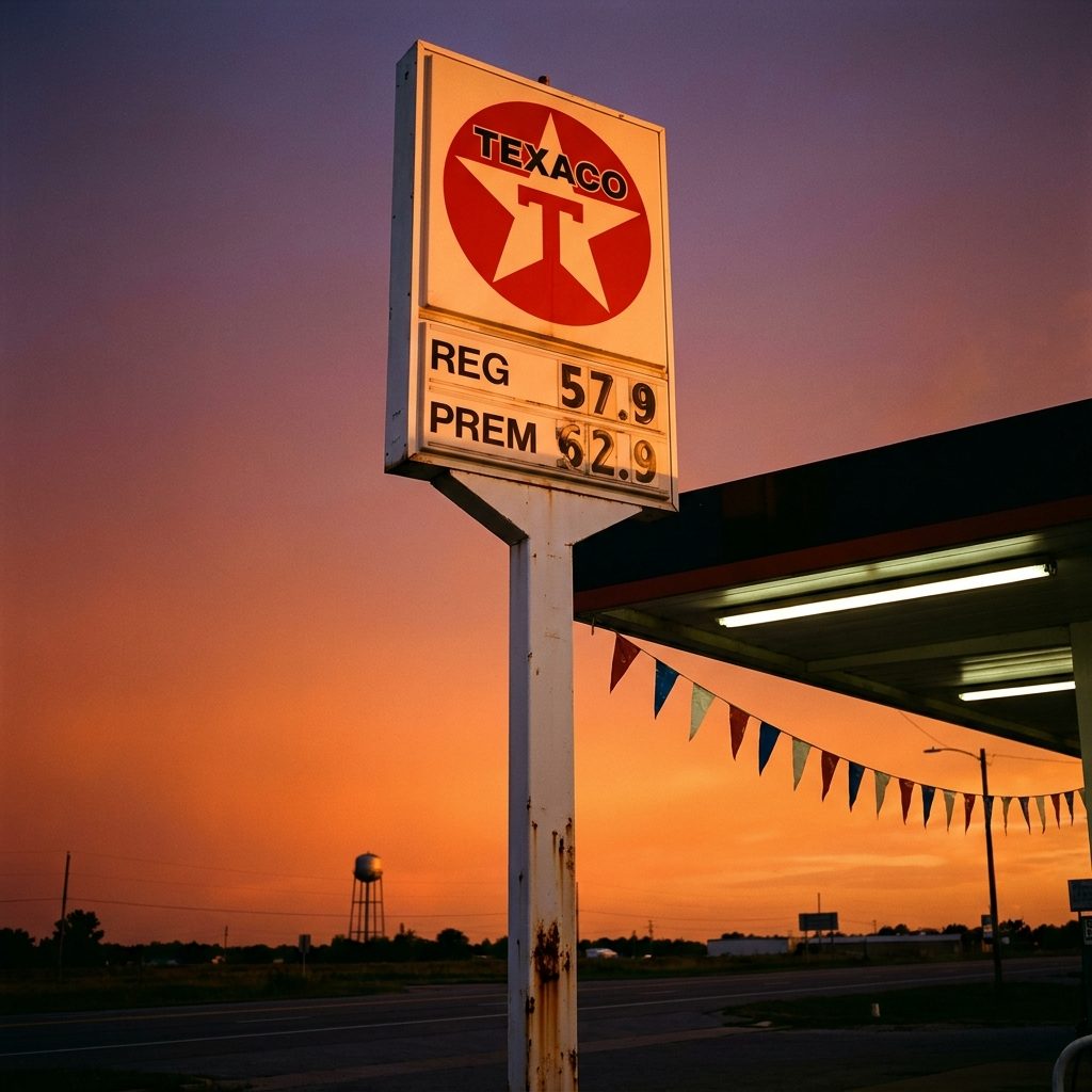 The Rotating Sign on the Pole That Told You the Price of Gas and the Price of Everything Else