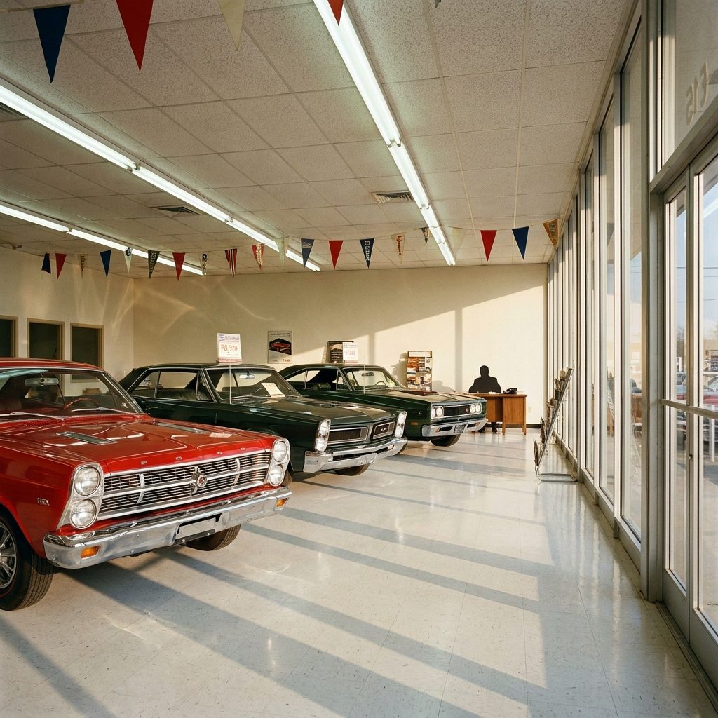 The Sales Floor Where a 22-Year-Old Could Actually Afford the Fast One