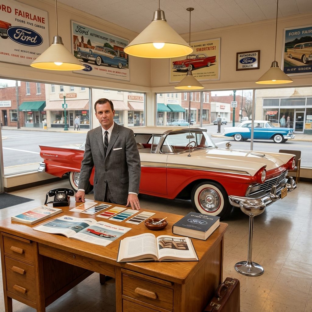 The Salesman Who Knew Every Option Code by Heart and Made You Feel Like You Were Designing the Car Yourself