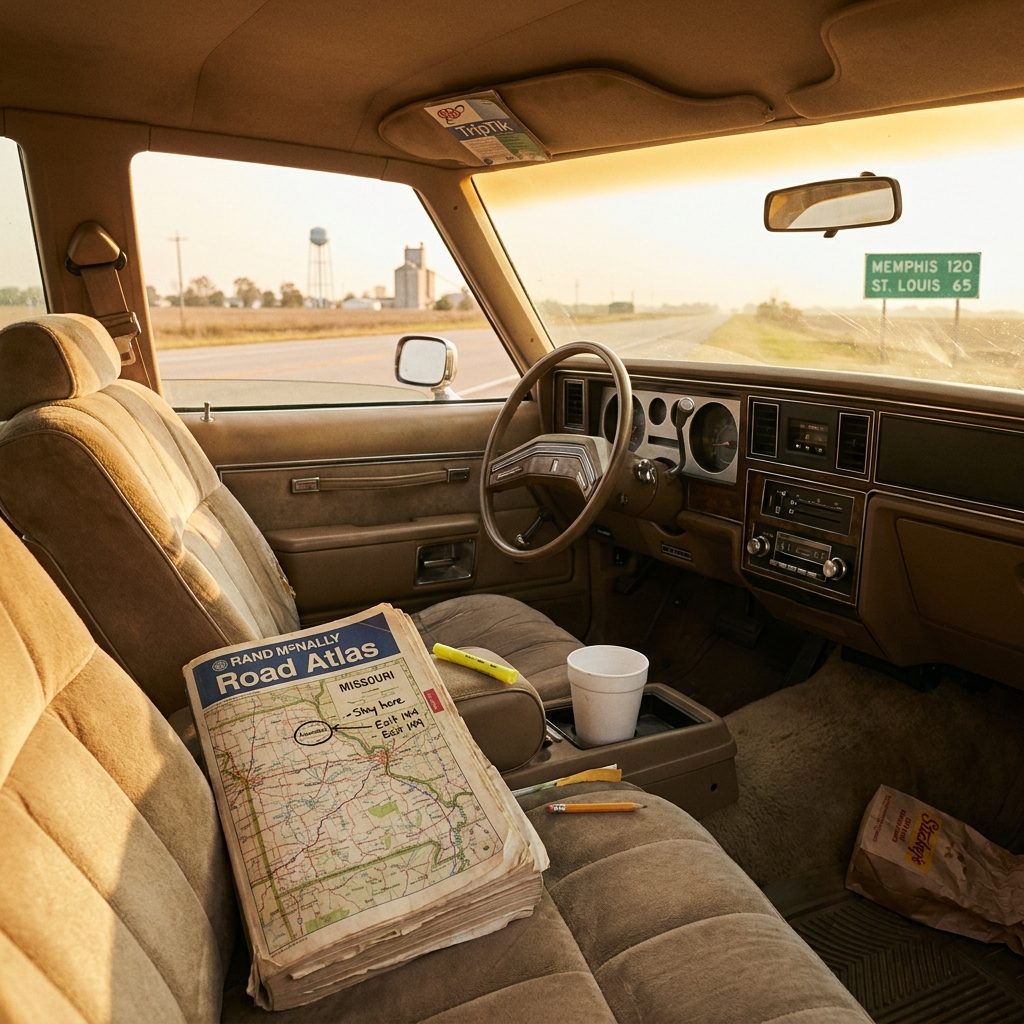 The Summer the Road Atlas Lived in the Front Seat and Everyone Fought Over Which State You Were In