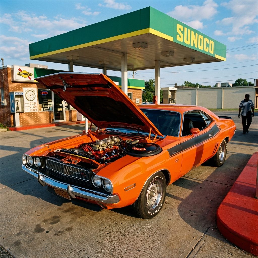 The 1970 Dodge Challenger R/T 440 Six Pack: Around $3,500 for Triple-Carb Chaos
