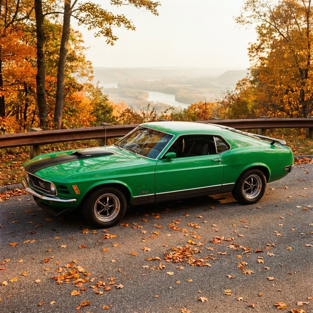 The 1970 Ford Mustang Mach 1: About $3,271 With the Sportsroof Fastback Shape