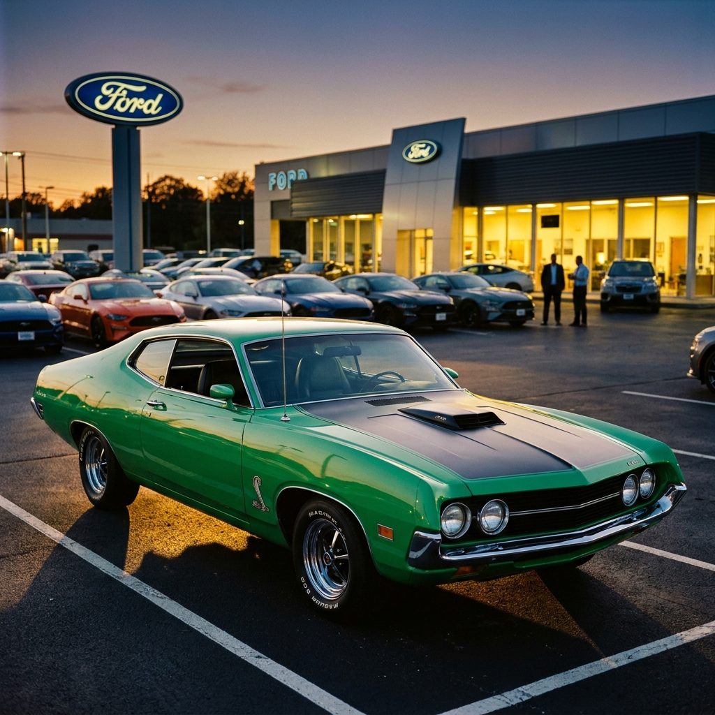 The 1970 Ford Torino Cobra 429 SCJ: Around $3,900 With the Drag Pack Option