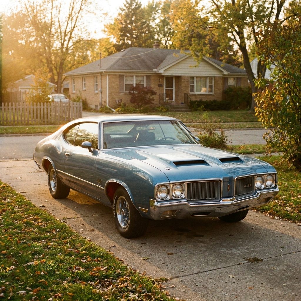 The 1970 Oldsmobile 4-4-2 W-30: $3,567 and a Factory Cold-Air System Before Anyone Called It That