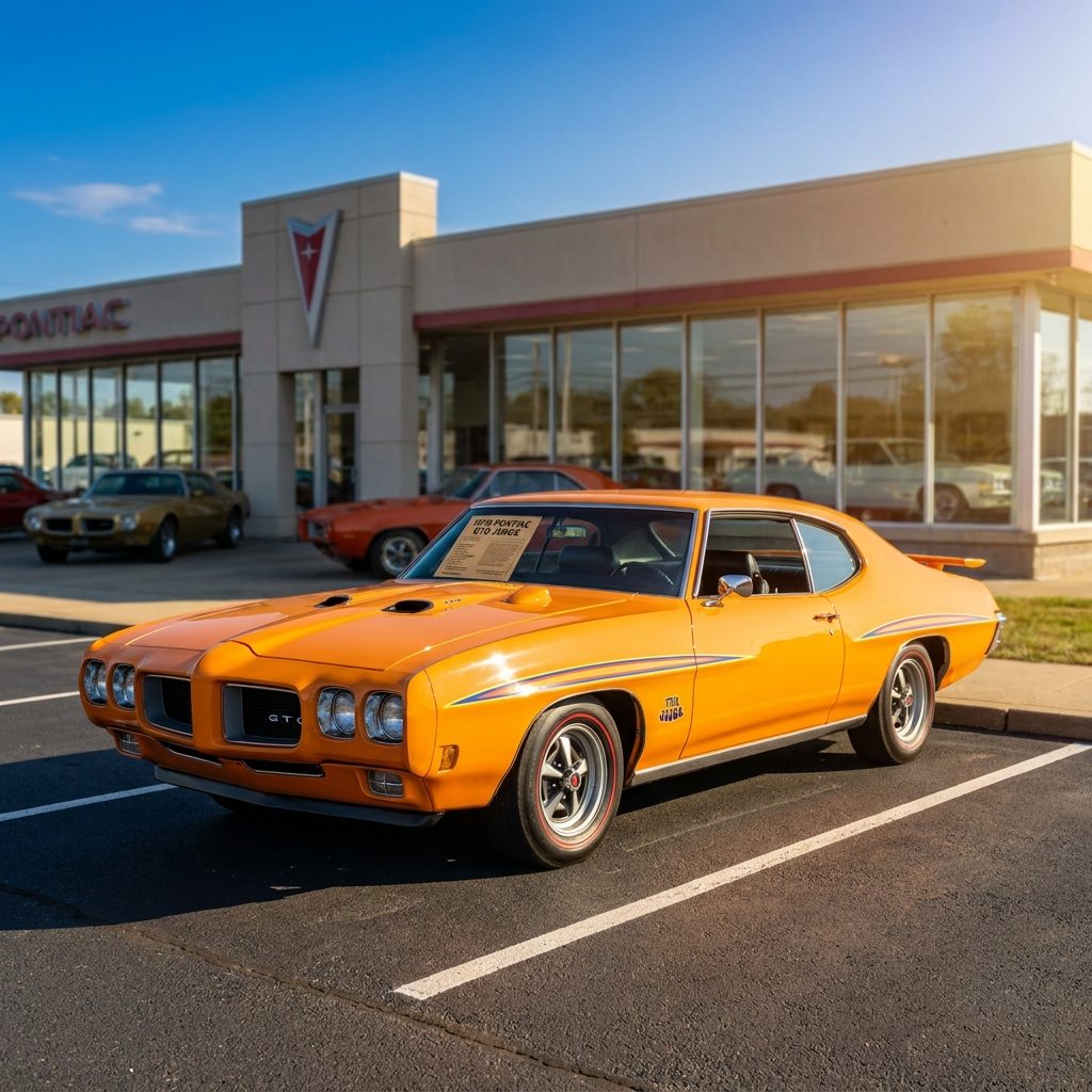 The 1970 Pontiac GTO Judge: About $3,629 for the Original Goat With Attitude