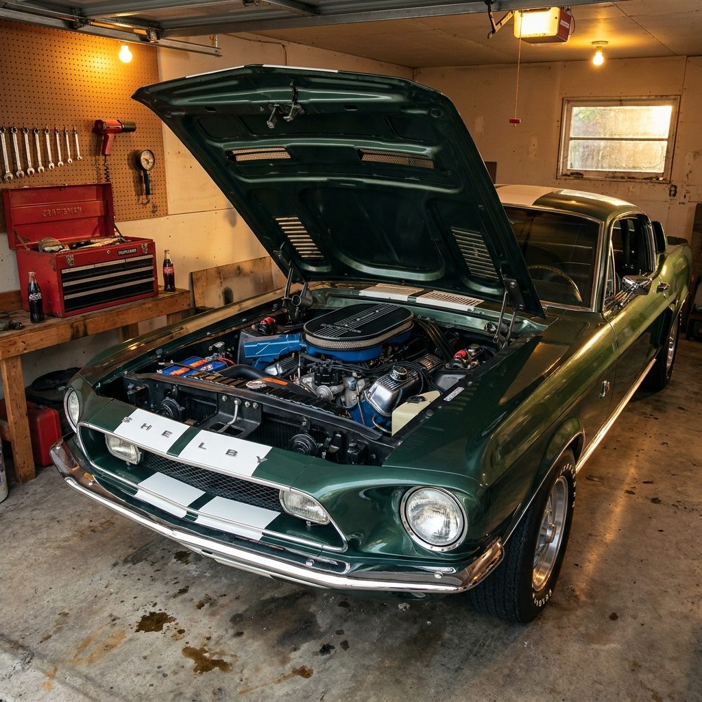 The 428 Cobra Jet That Arrived Midyear and Created the GT500KR