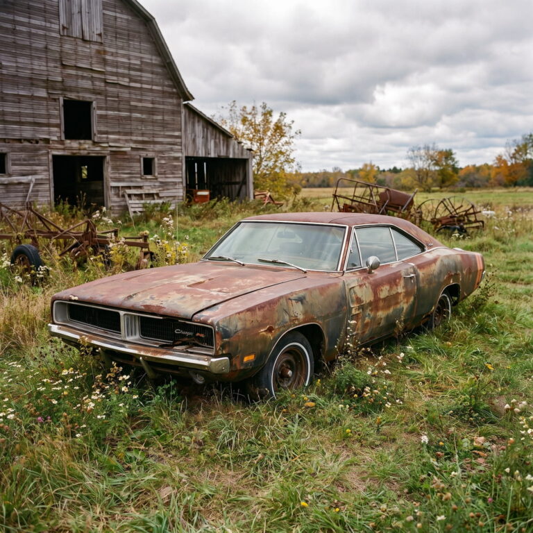 A Rusted 1969 Charger Nobody Wanted, Reborn With Modern Muscle Under the Hood — 31 Before & Afters