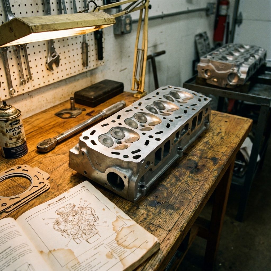 The Aluminum Cylinder Heads That Set the Engine Apart