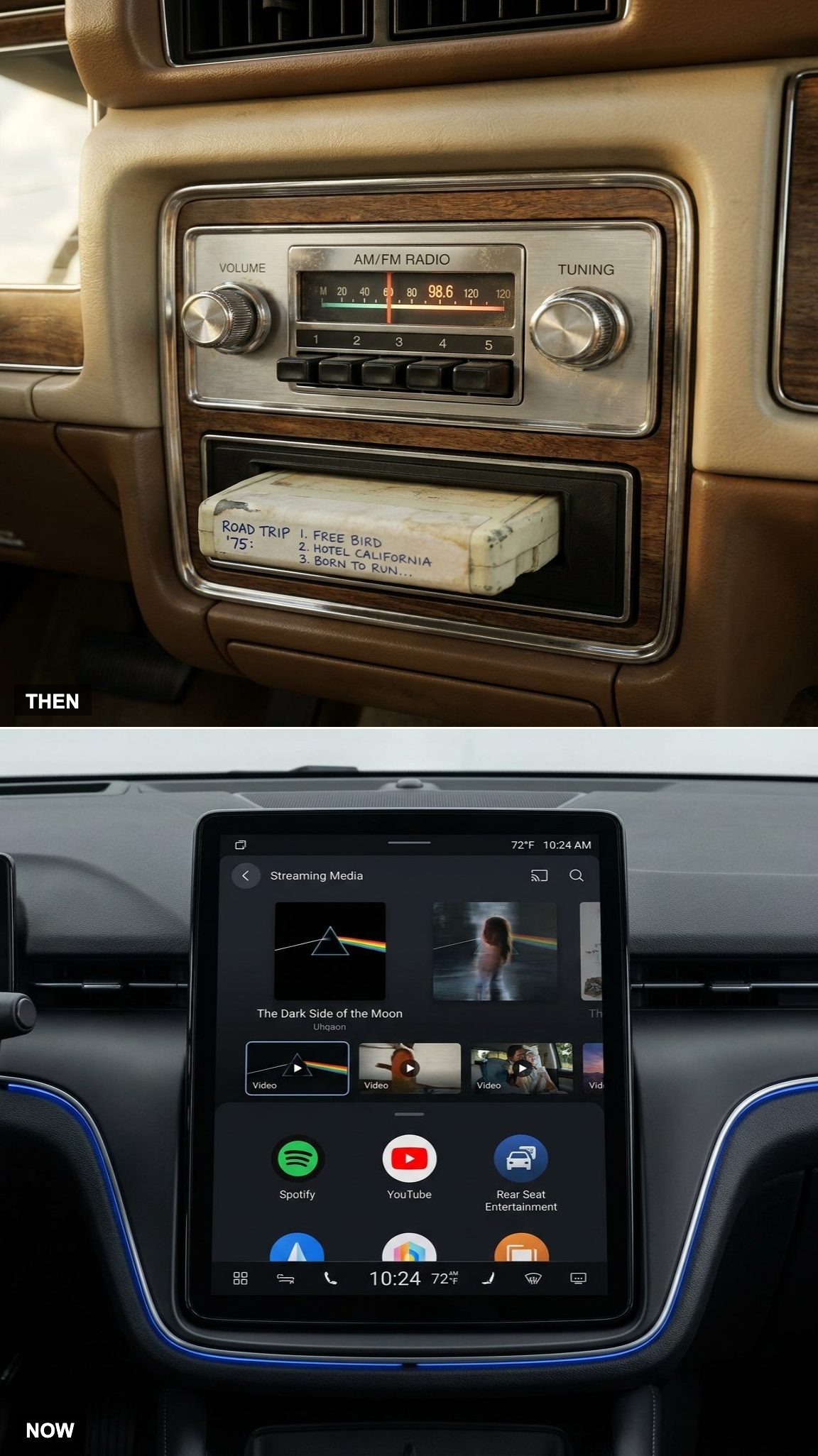 The Back Seat Became Its Own Entertainment Zone
