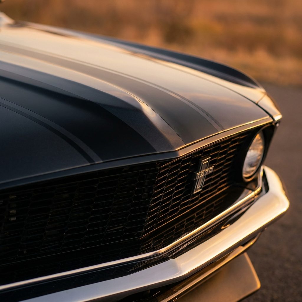 The Black SS Stripes and the Blacked-Out Grille That Said Everything Without Saying Anything