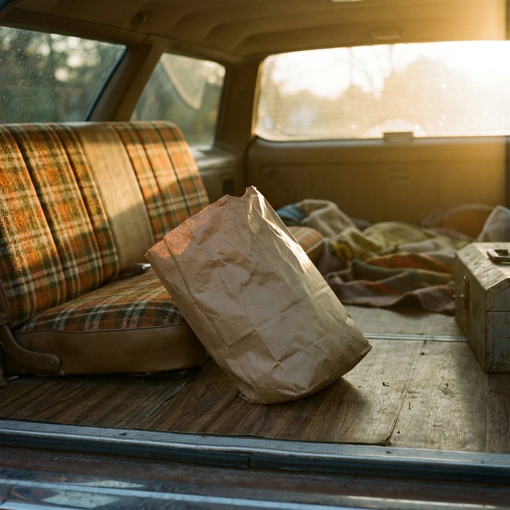 The Brown Paper Bag the Part Came Home In and the Smell It Left in the Car