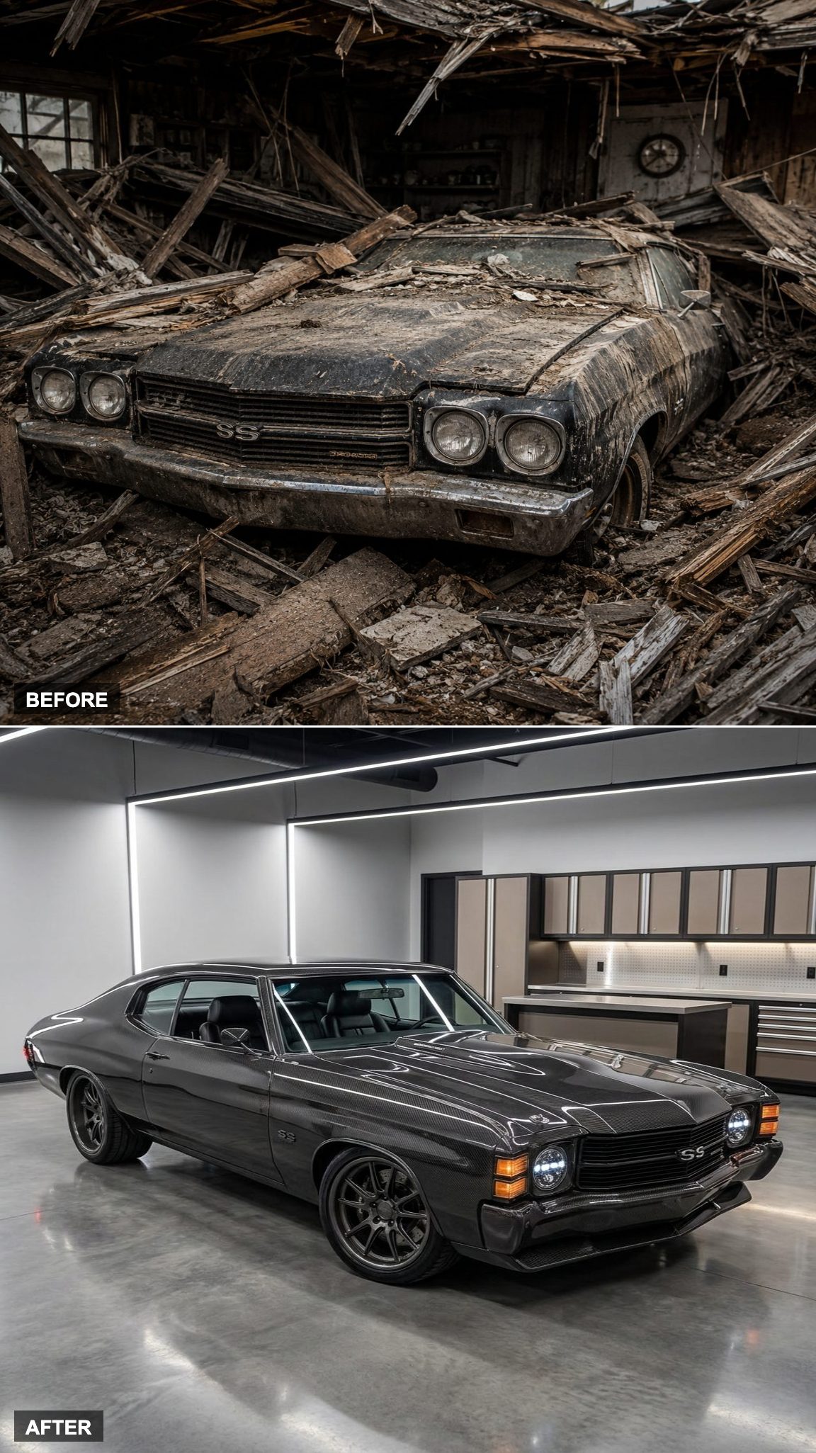 Satin Gunmetal and Exposed Carbon Push the Chevelle Forward