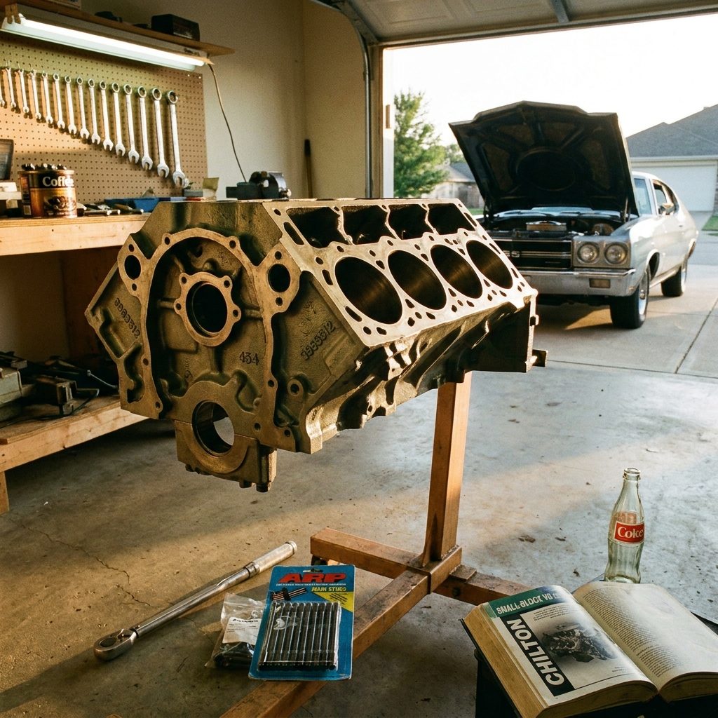 The Cast-Iron Four-Bolt Main Block That Weighed More Than the Front End of Some Compacts