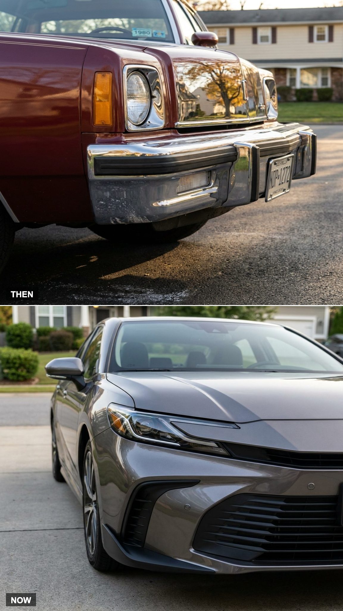 Chrome Bumpers That Doubled as Armor vs. Painted Plastic That Vanishes