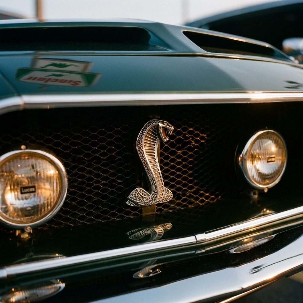The Cobra Grille Emblem That Replaced the Mustang Pony