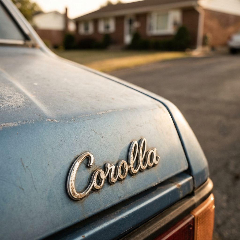 A Corolla Badge That Meant It Would Start Tomorrow