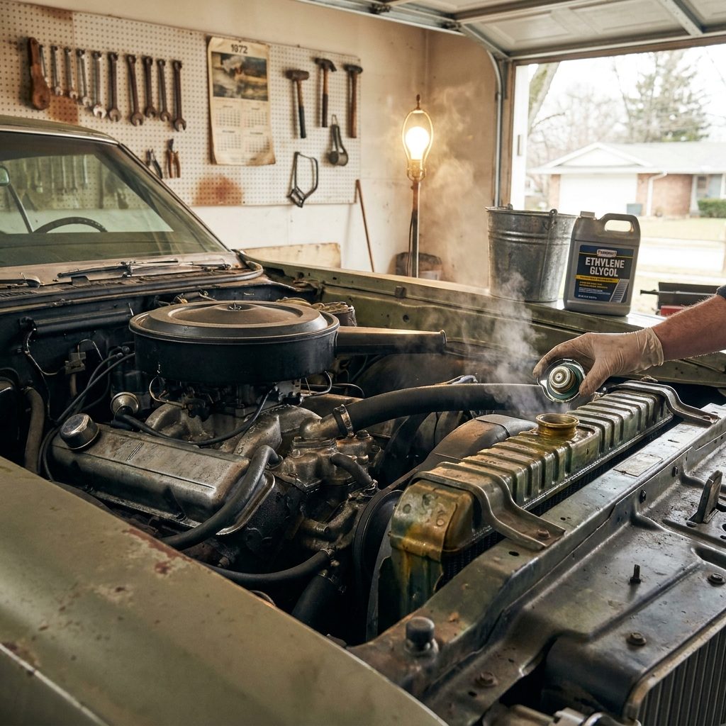 Checking the Radiator and Every Other Fluid