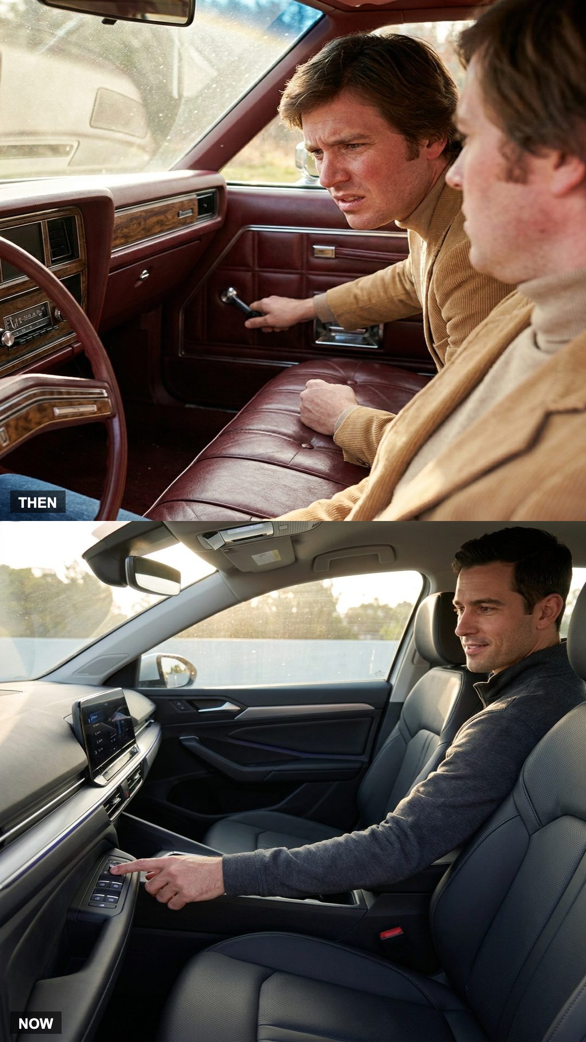 Cranking the Window Down vs. Pressing a Button