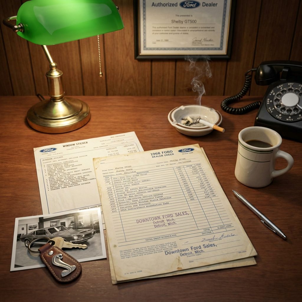 The Factory Paper Trail That Separates a Real Shelby From a Story