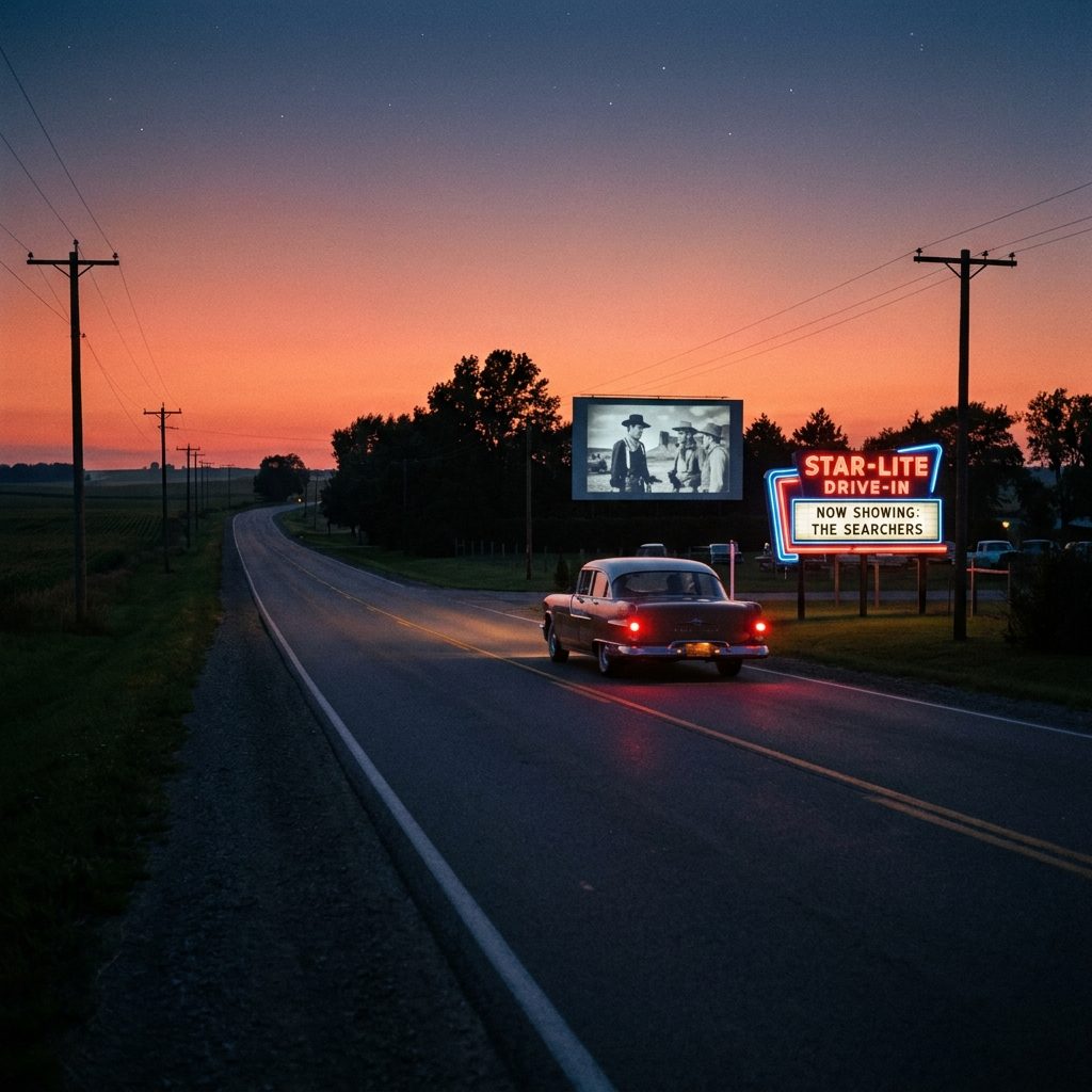The Drive-In Movie Screen You Could See From the Highway a Mile Before You Got There