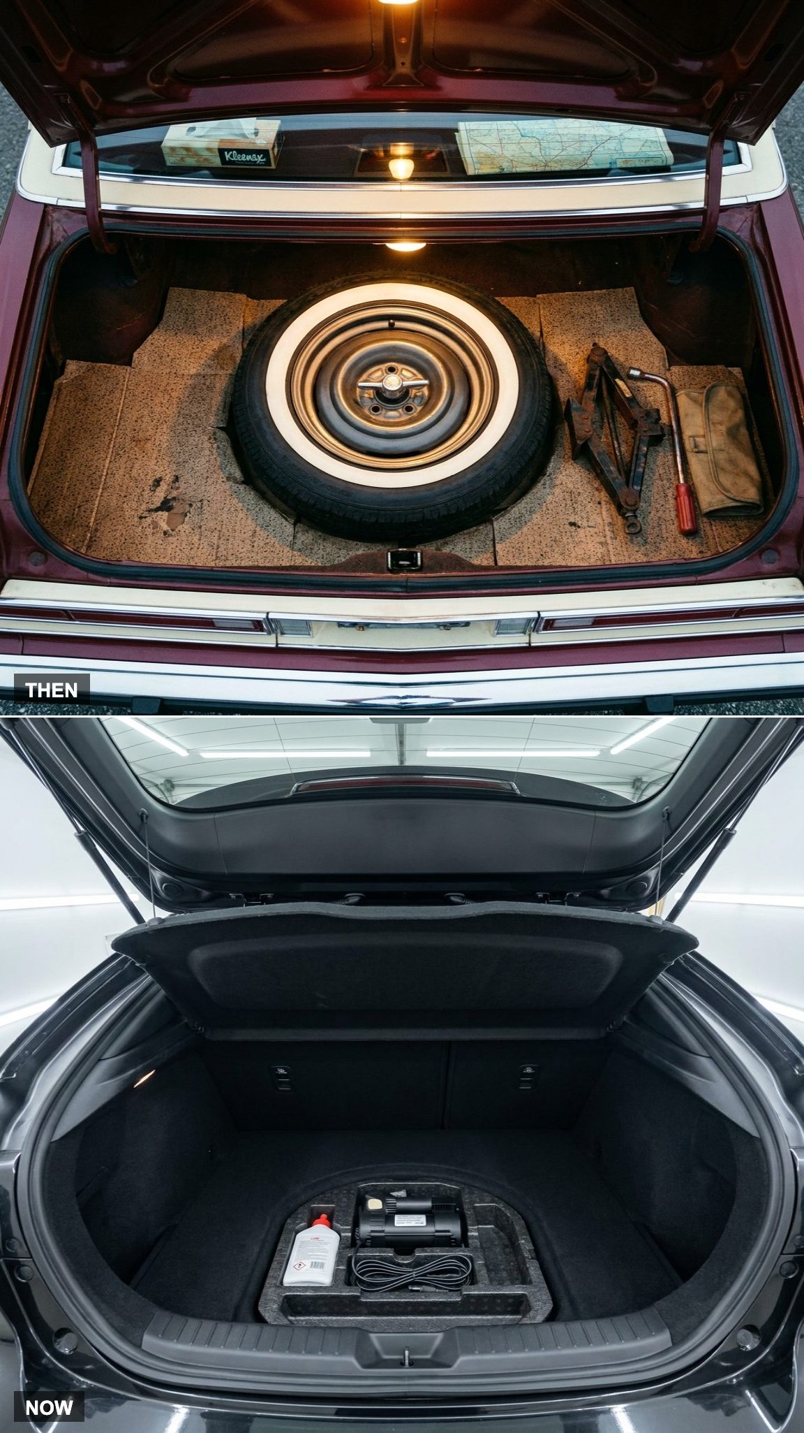 The Full-Size Spare vs. The Can of Goo in the Trunk