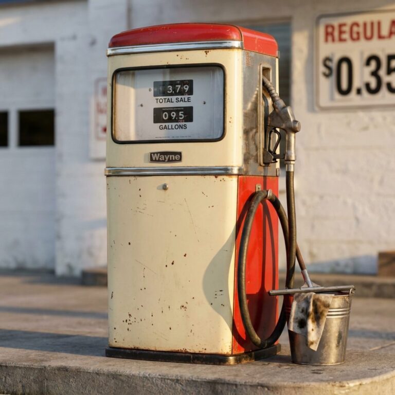 Gas Stations Used to Do Everything for You. These 25 Before & Afters Show What We've Lost Since 1970