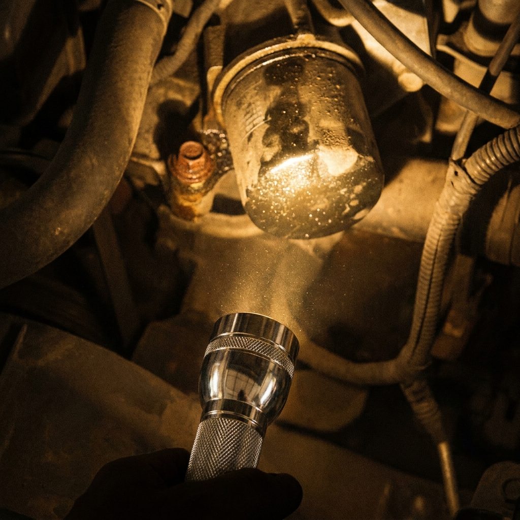 Holding the Flashlight Steady
