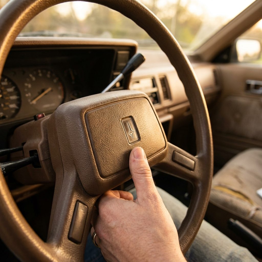 A Horn Button Right Where the Thumb Already Was