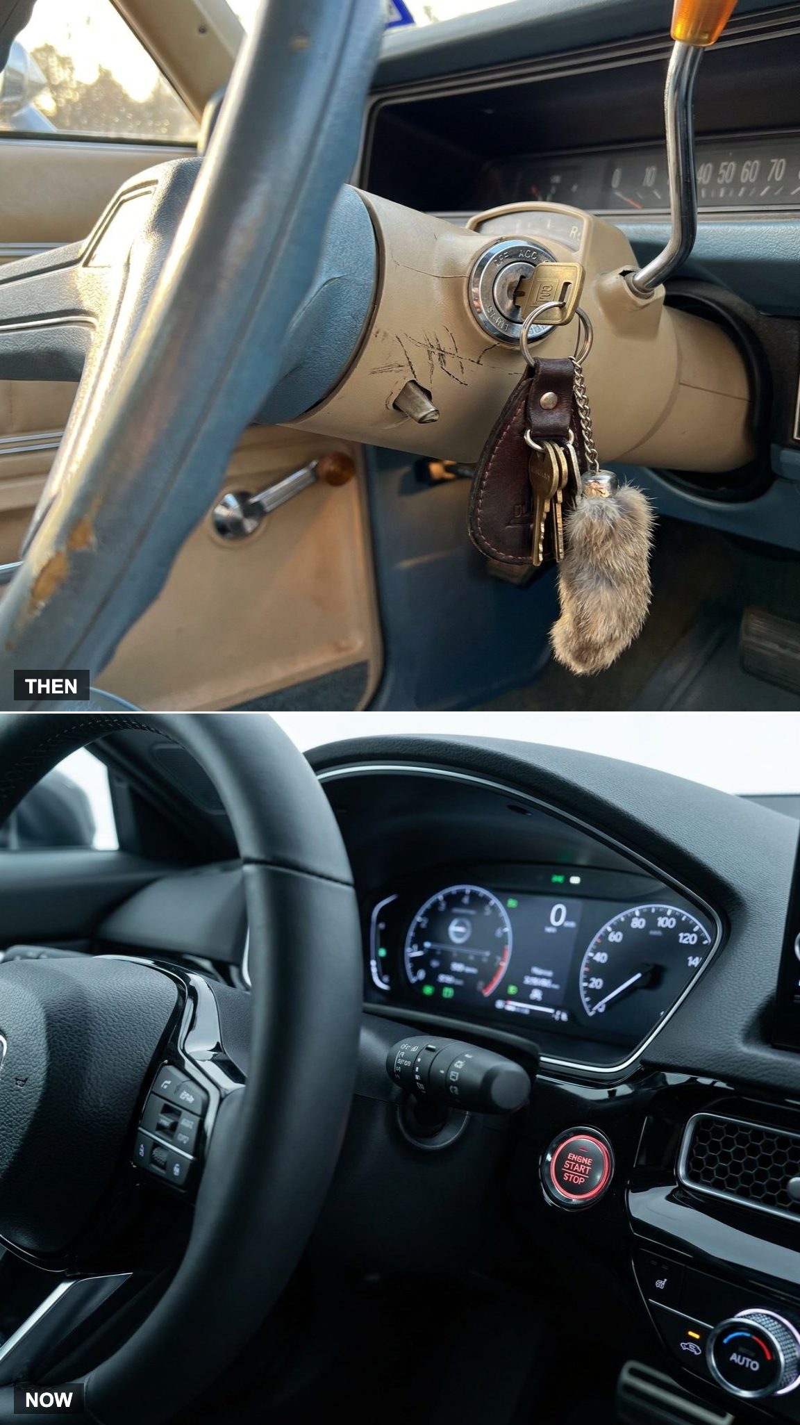 The Ignition Key Gave Way to a Start Button