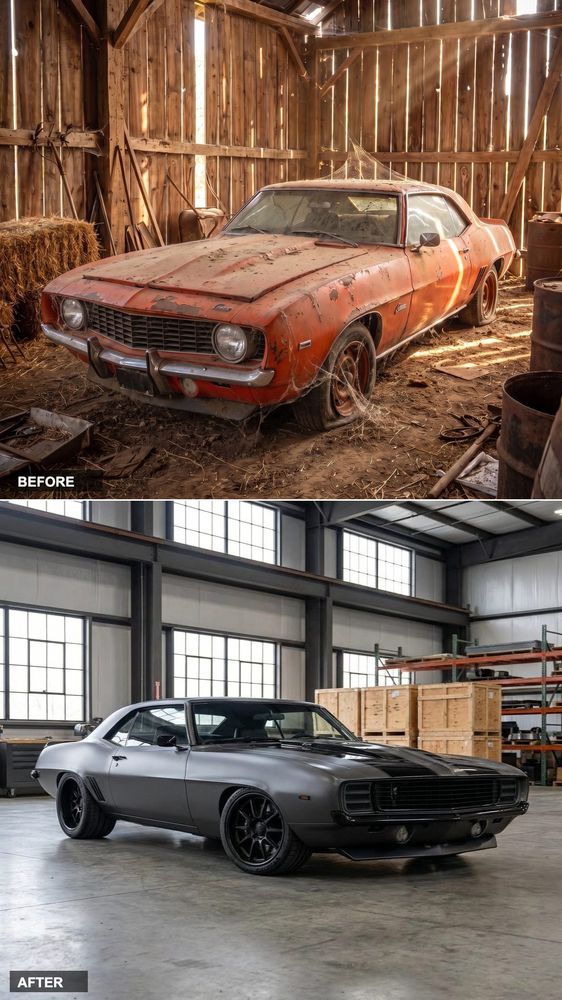 Matte Charcoal and Gloss Black: The Warehouse Build That Means Business