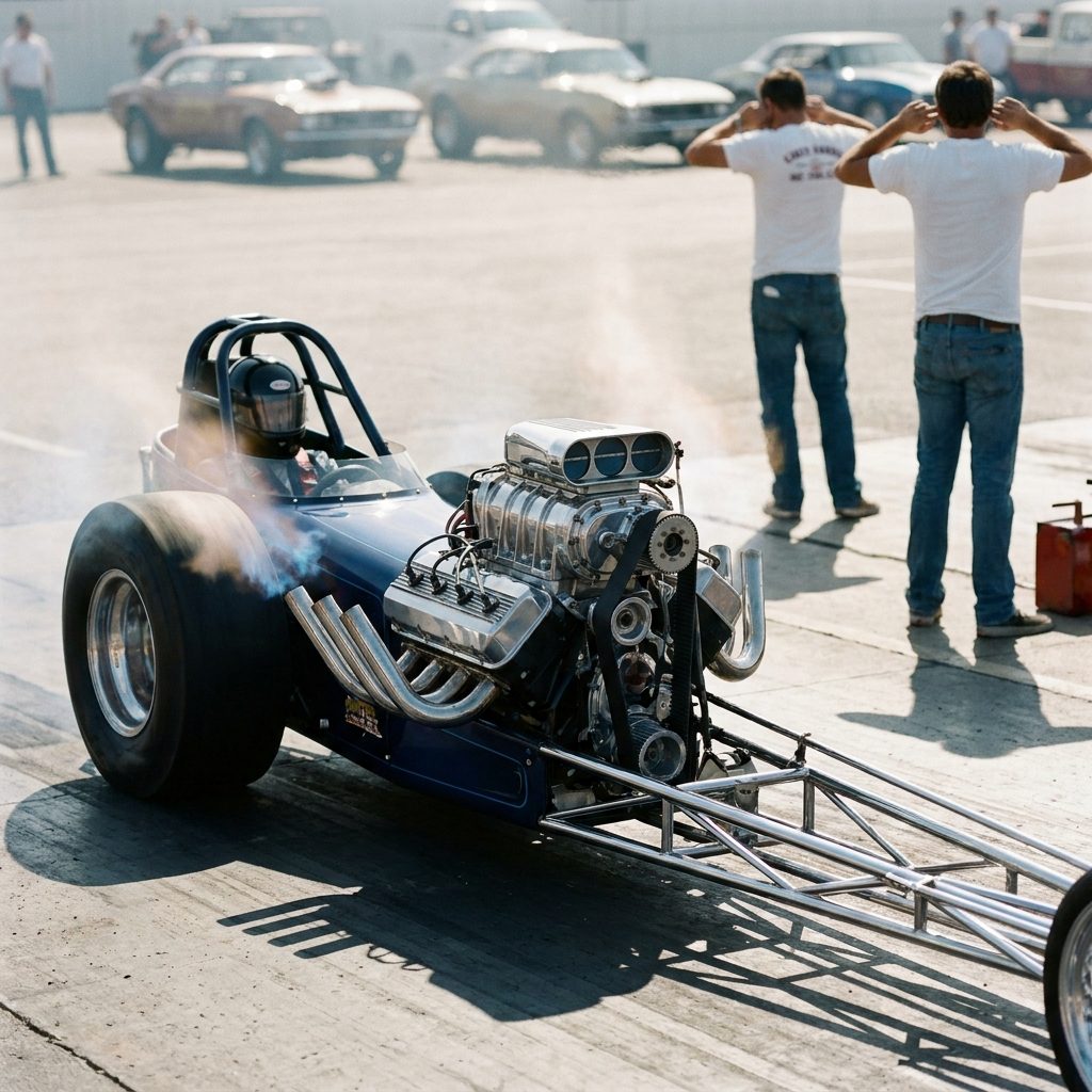 The Nitro Cackle From Two Lanes Over That Rattled Your Teeth