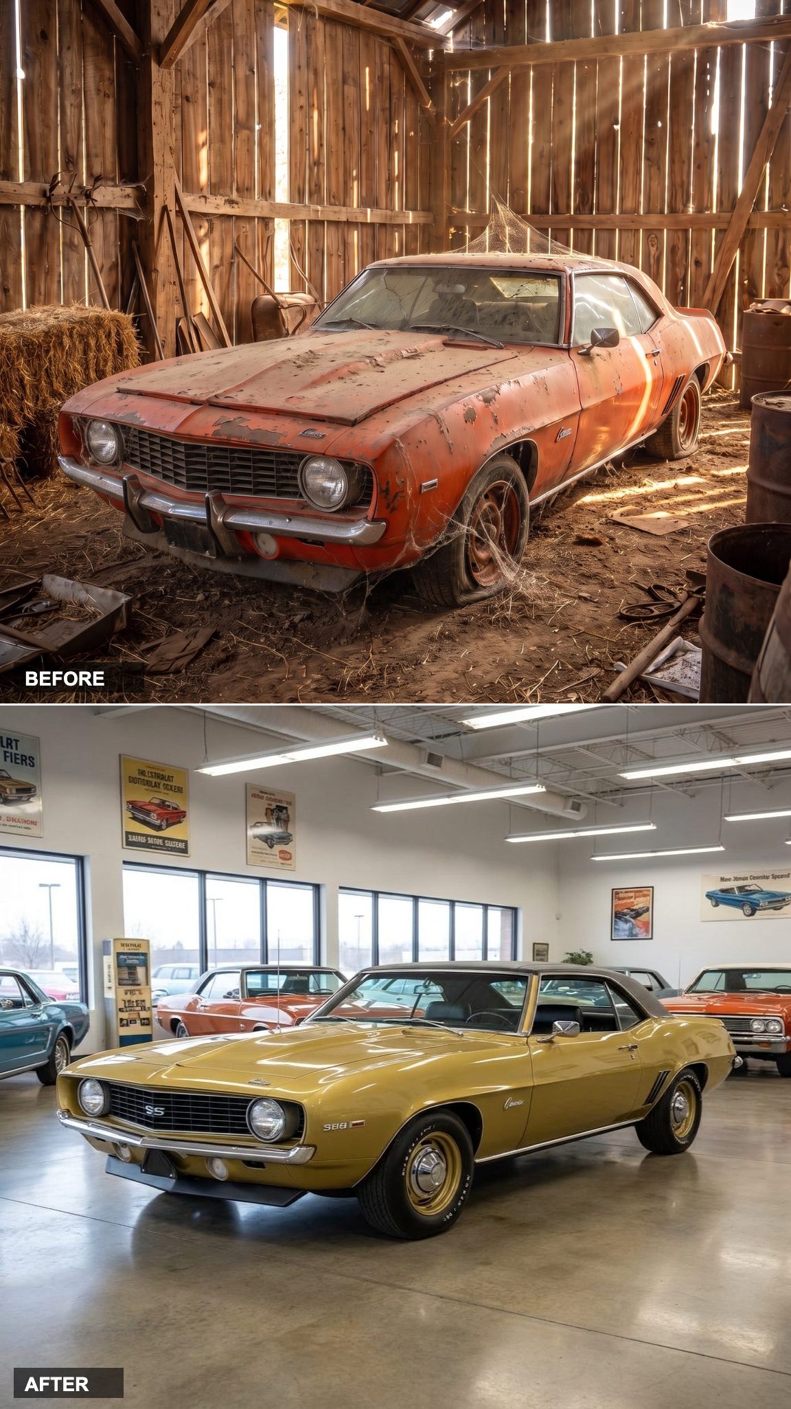 Olympic Gold, Exactly as Ordered: The Factory-Correct Showroom Restoration