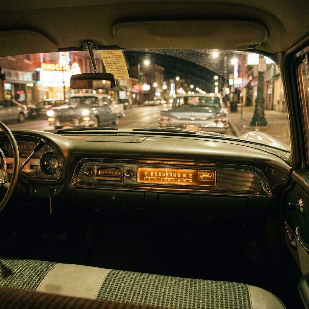 The One Car on the Block That Had an Actual Radio Antenna and Got Actual Stations