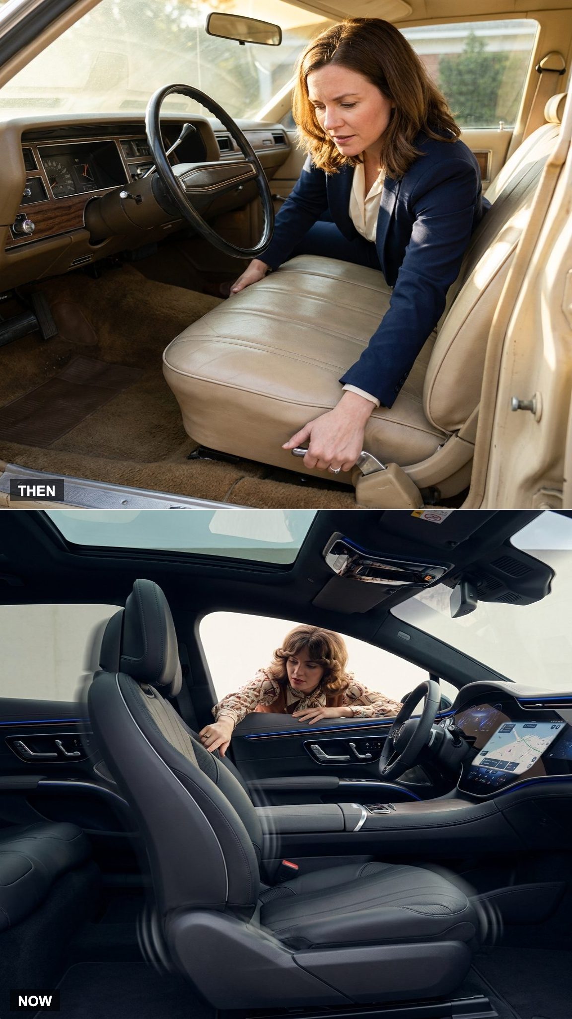 The Bench Seat Had One Setting. The Modern Seat Remembers Yours.