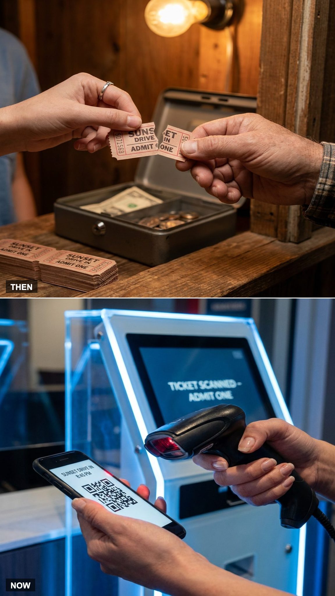 Paper Stubs vs. QR Codes