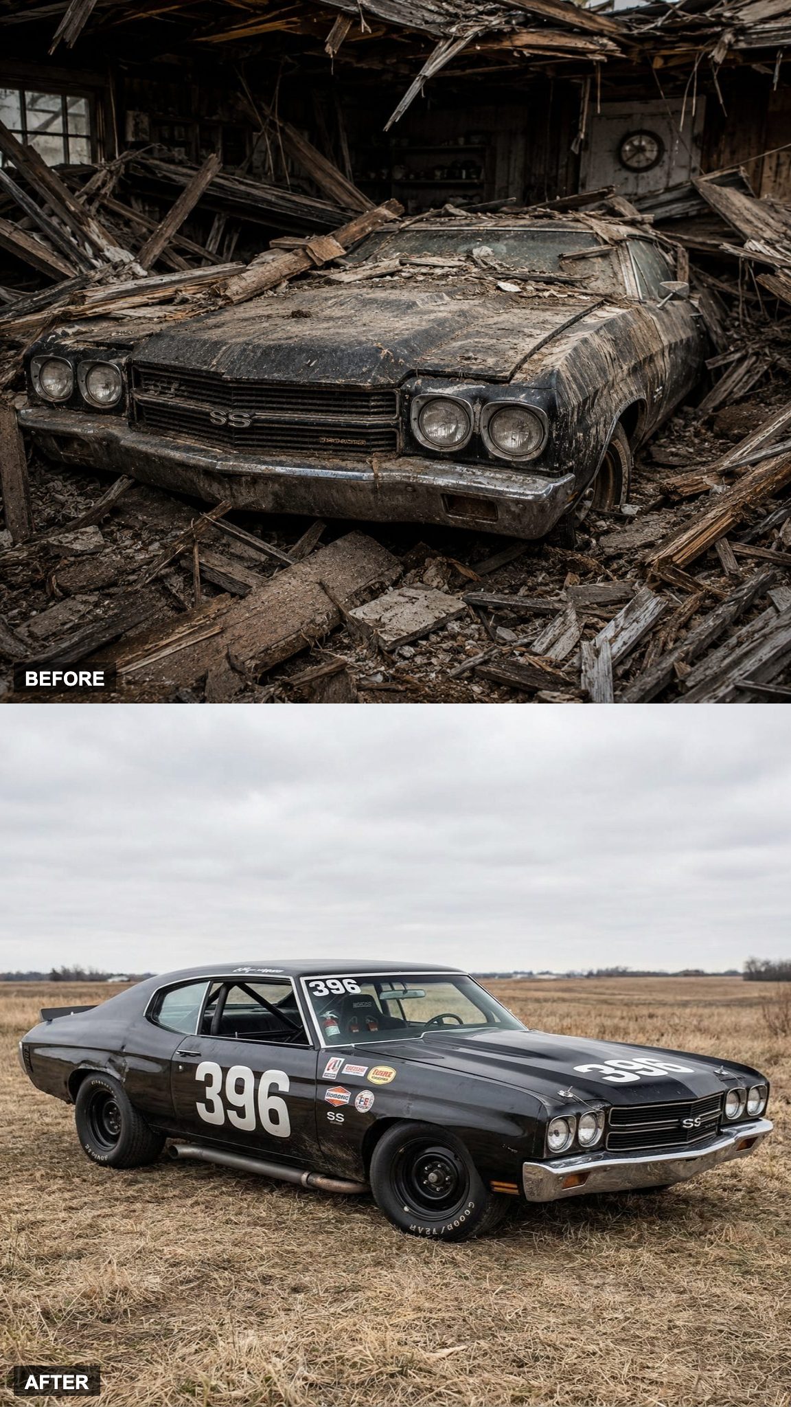 Racing Numbers and a Stripped Cabin Re-create a 1970 Track Car